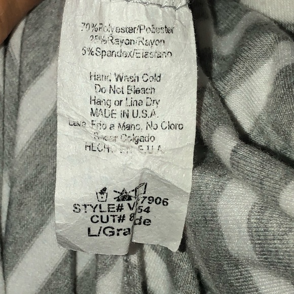 Vanilla Bay • Gray| White Striped Short Sleeve Pocket Dress - Picture 4 of 14